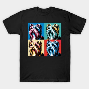 Biewer Terrier Pop Art - Dog Lovers T-Shirt